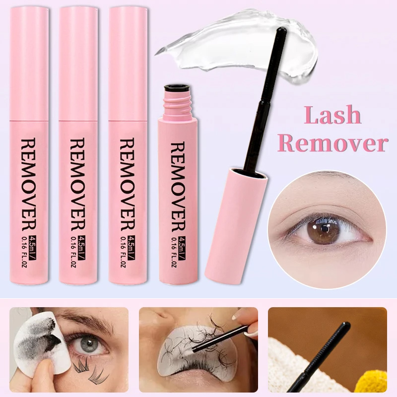 Eyelash Extension Eye Irritation - まつげグルーリムーバー液、穏やかで刺激の少ないまつげエクステ接着剤溶解剤、速乾性アイメイクリムーバー（携帯用）