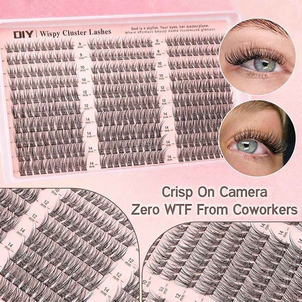 10-16mmの長さのつけまつげ 30D/40D/50D/6 - Eyelash Extension Look のレビューと価格