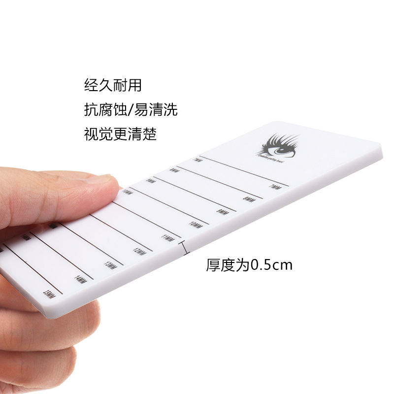 1Pc アクリルラッシュホルダーパレットつけまつげパレットボ - Eyelash Extension London のレビューと価格