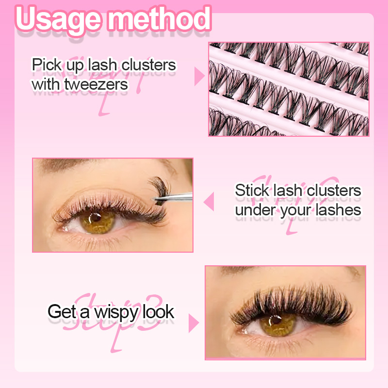 個々のまつげ エクステ用つけまつげ 8-16mm 200本入 - Eyelash Extension Look のレビューと価格