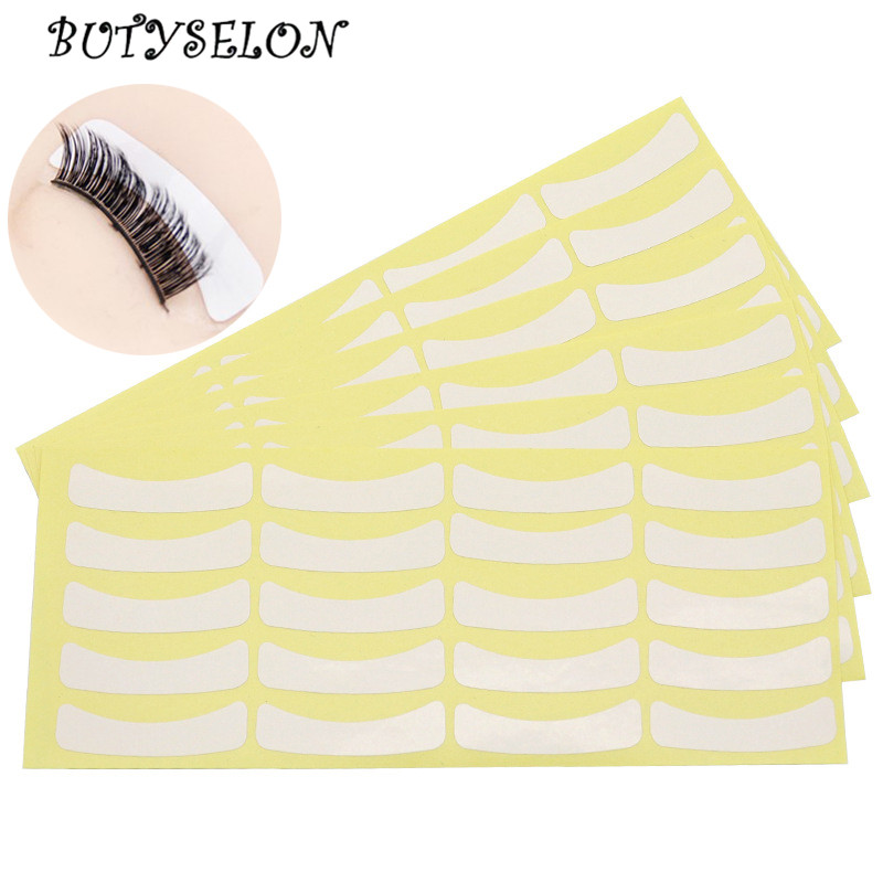 100 ペアまつげエクステンション紙パッチグラフティングまつ - Eyelash Extension For Asian Eyes のレビューと価格