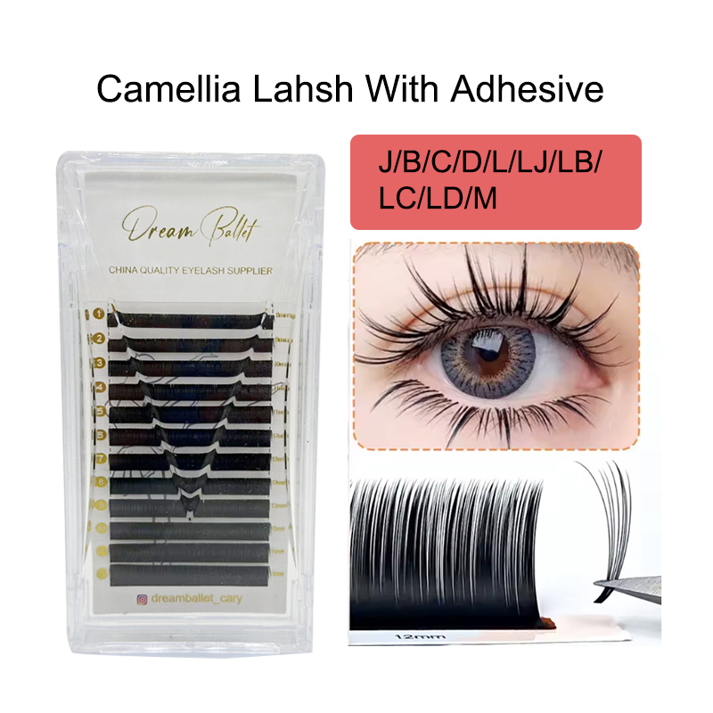 ドリームバレエ カメリア ラッシュ ウィズ アドヘシブ LC - Eyelash Extension Russian のレビューと価格