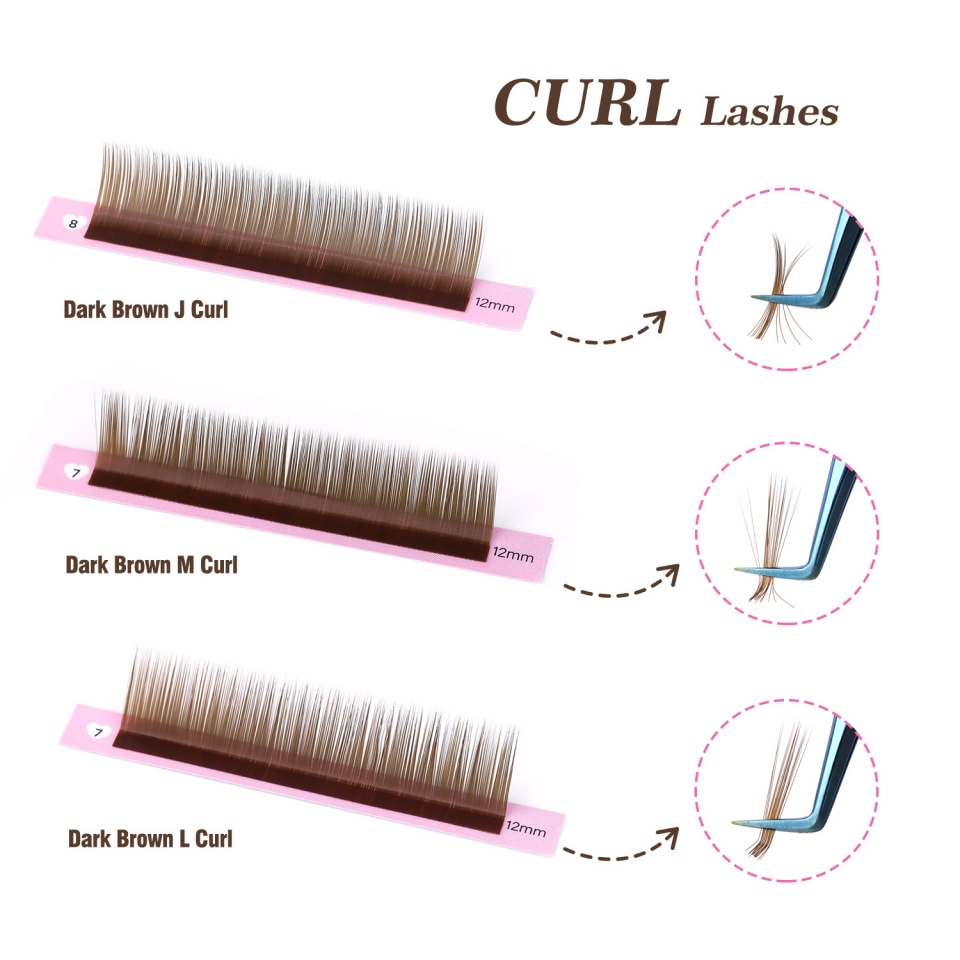 ラッシュプロフェッサー J L M カール ブラウン カシミ - Eyelash Extension Russian のレビューと価格