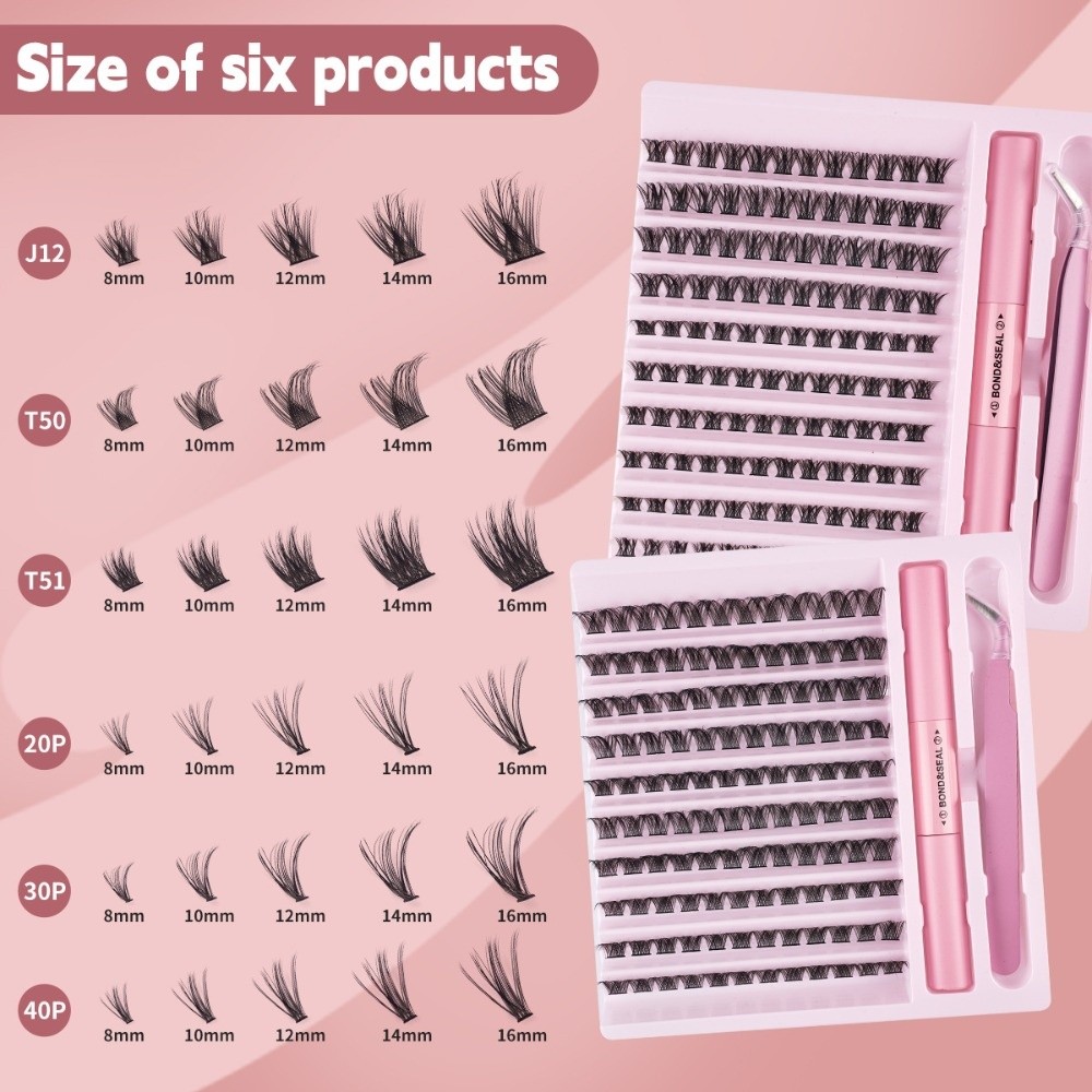 高品質ボンド＆シールつけまつげ　ウィスピー風ナチュラルルック - Eyelash Extension Look のレビューと価格