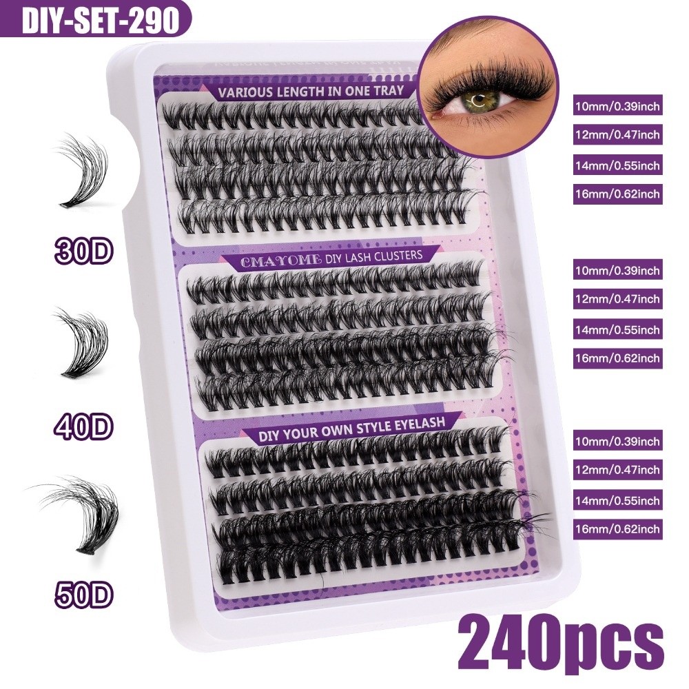 ナチュラルルックつけまつげ　ウィスピー風　接着＆固定DIYま - Eyelash Extension Look のレビューと価格