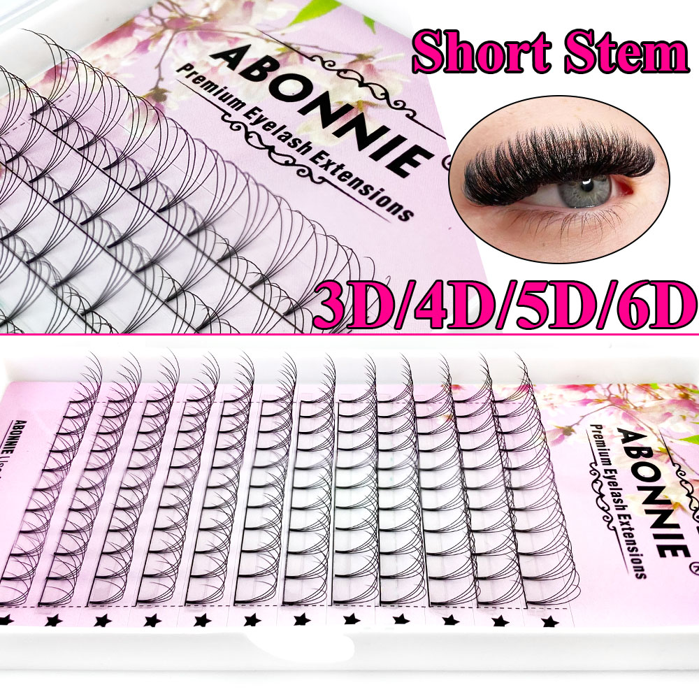 アボニー6Dナローファンプレメイドファン ロシアンボリューム - Eyelash Extension Human Hair のレビューと価格