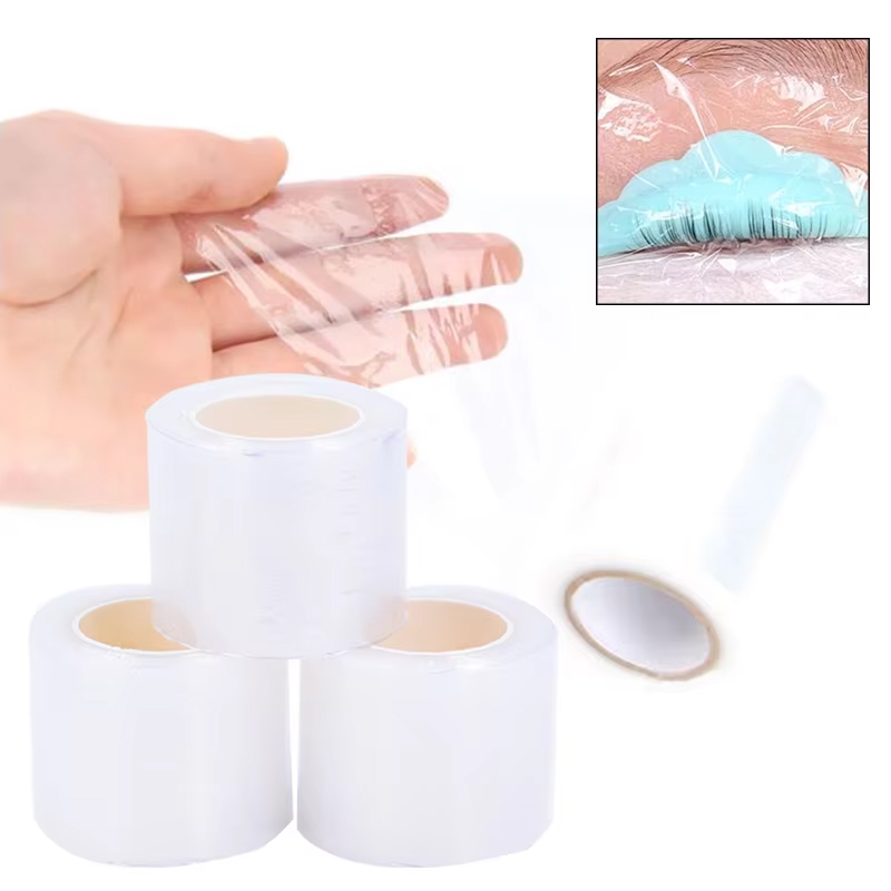 200 メートル/ロールクリアメイクアップフィルムリップ眉毛 - Eyelash Extension Look のレビューと価格