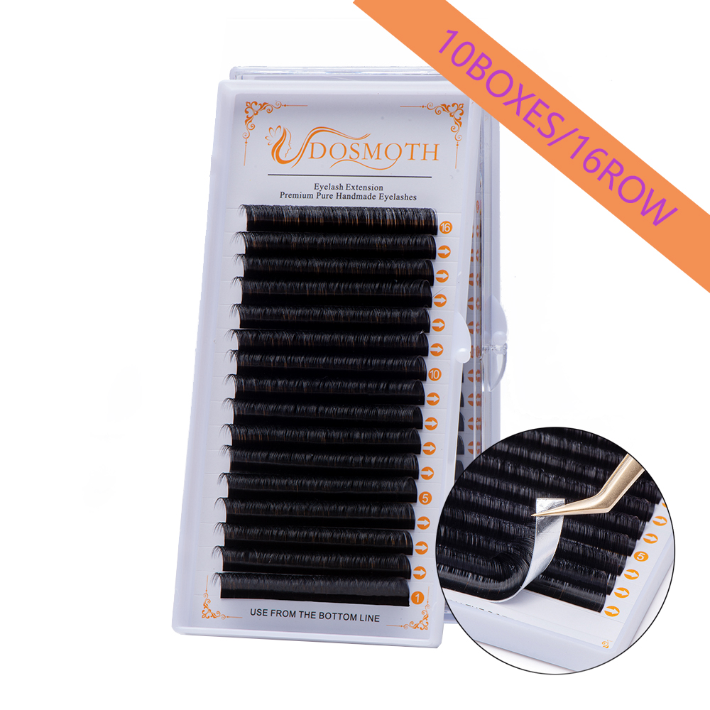 ドスモス-個別のまつげエクステ,アイメイク,16列,7〜16 - Eyelash Extension Human Hair のレビューと価格