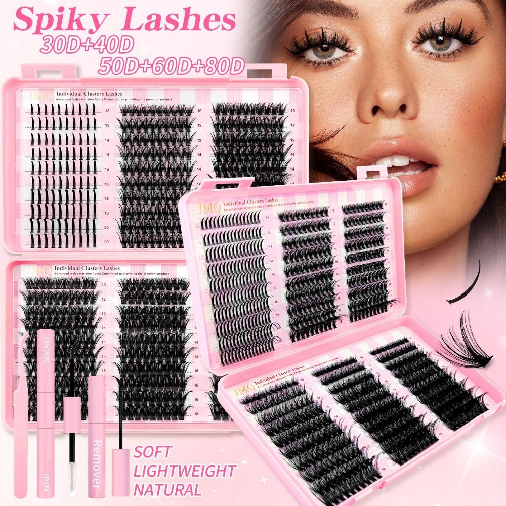 9-16mmの長さのつけまつげ、3Dボリュームナチュラルルッ - Eyelash Extension Look のレビューと価格