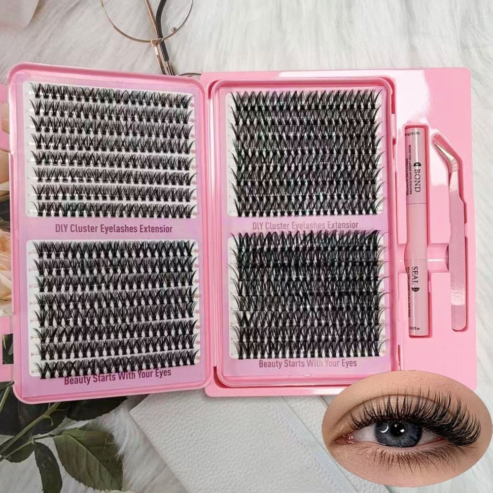新しい厚くて長いつけまつげ ナチュラルルック 30D/40D - Eyelash Extension Look のレビューと価格