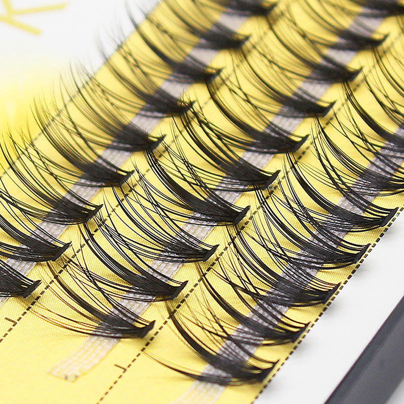 Kimcci 60 バンドルミンクまつげエクステンションナチ - Eyelash Extension Human Hair のレビューと価格